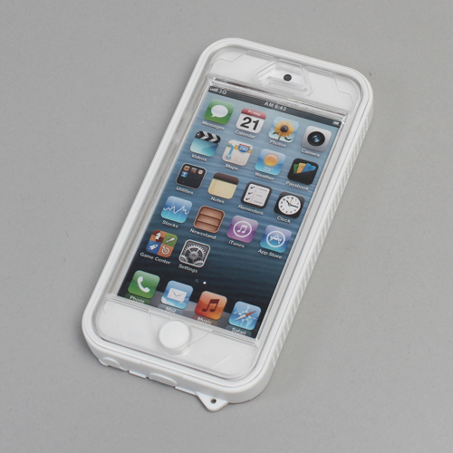 サンコー　AQUAスリムケース(ホワイト) for iPhone5　ELP51WHT